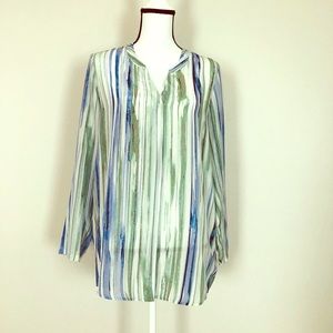 NWT, NIC+ZOE silk blouse